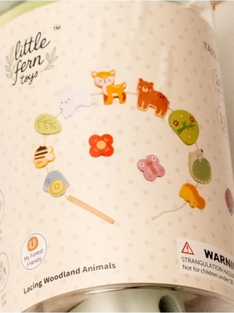 Little fern toys pieces fine multicolor